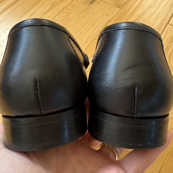 Allen Edmonds Verona Black Horsebit Loafers Leather Slip On Dress Shoes 10 D - Picture 7 of 10